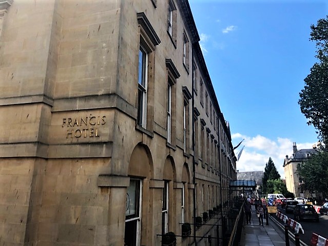 city of bath, uk attractions, francis hotel